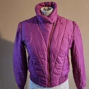 LKNW Pink Vintage FERA Ski Snow Jacket coat Flawless 10